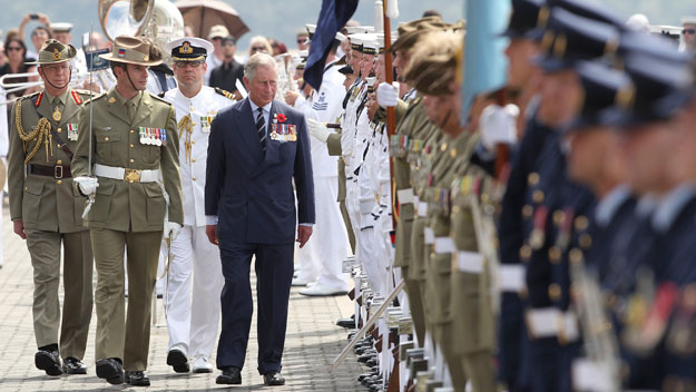Charles and Camilla arrive in Sydney