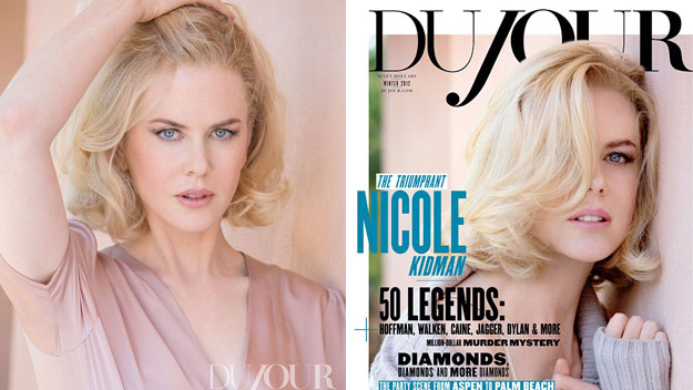 Nicole Kidman in DuJour magazine.