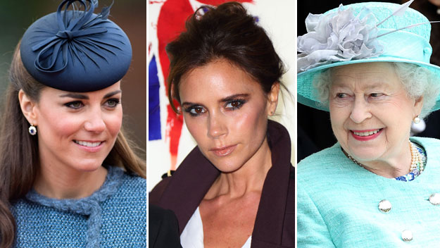 Queen and Victoria Beckham powerful, Kate not