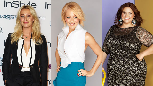 Asher Keddie, Carrie Bickmore and Chrissie Swan