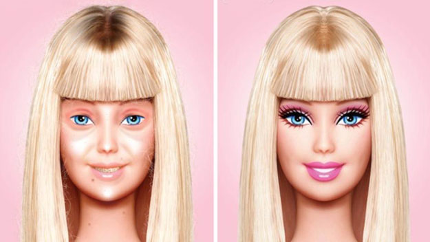 Barbie without makeup picture goes viral