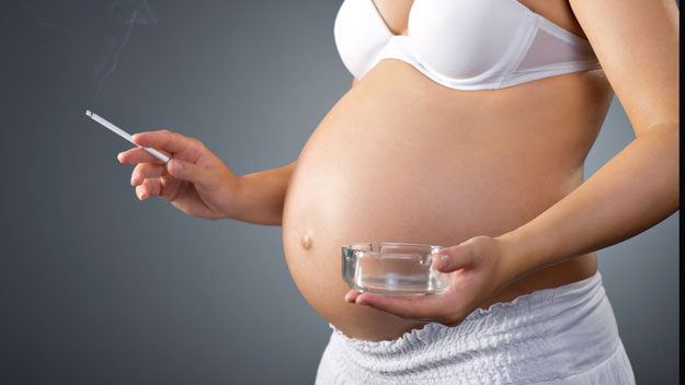 More than one in ten Australian women smoke while pregnant.