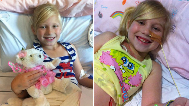 Bone marrow from brother saves eight-year-old girl