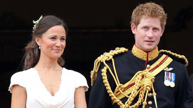 Royal baby reunites Harry and Pippa