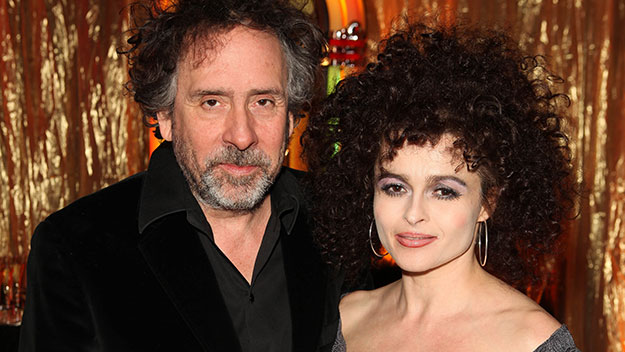 Helena Bonham Carter and Tim Burton.