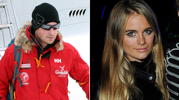 Prince Harry spends weekend snowed in while Cressida hits the clubs