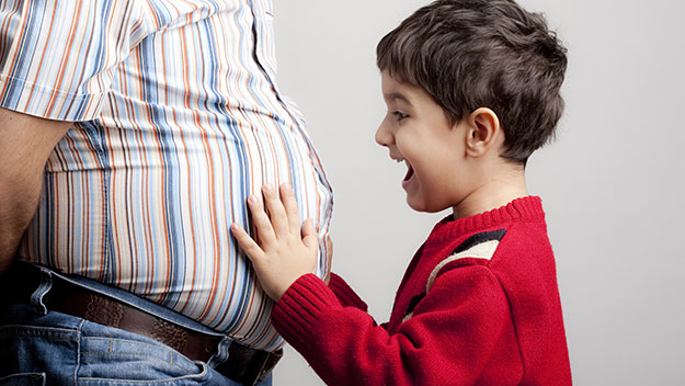 Fat dads risk passing on obesity genes