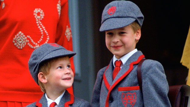 Brotherly love: William and Harry