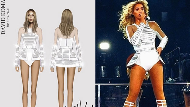 Beyonce’s legs stretched and slimmed in controversial sketch