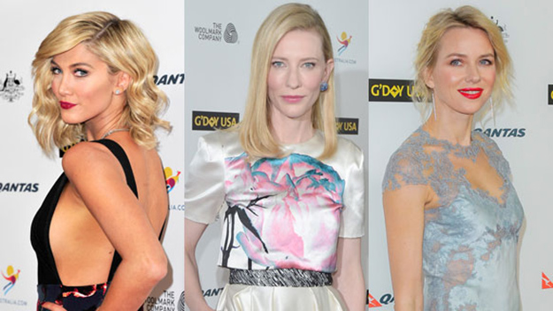 Delta Goodrem, Cate Blanchett, Naomi Watts