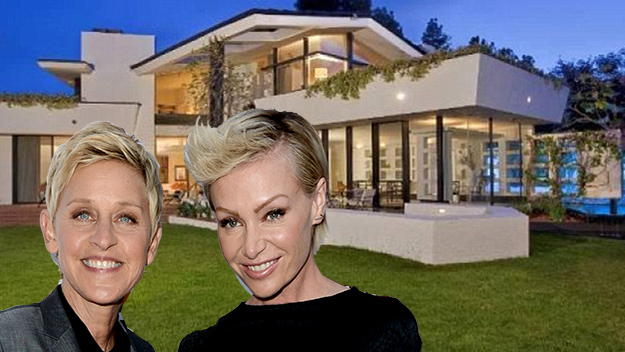 Inside Ellen’s new $40m Hollywood home