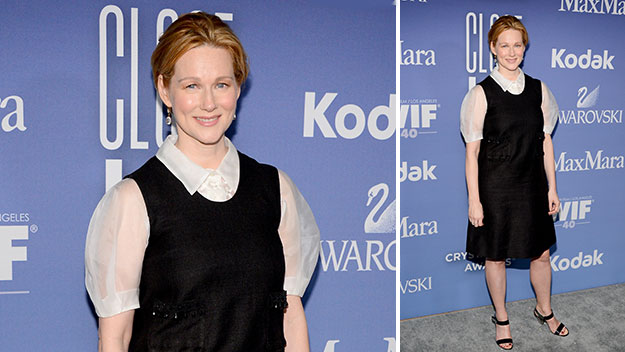 Laura Linney attends Women In Film's 2013 Crystal + Lucy Awards in Beverly Hills last June. Image: Getty.