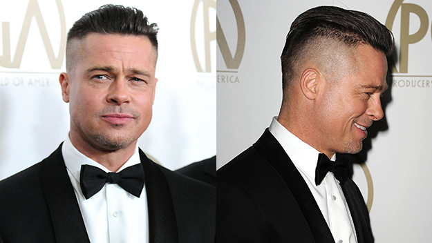 Brad Pitt haircut