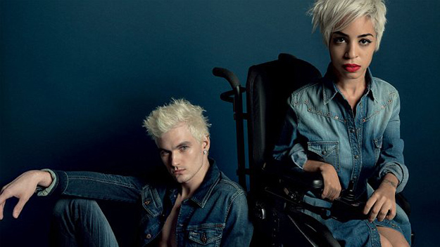 Wheelchair-bound woman becomes model