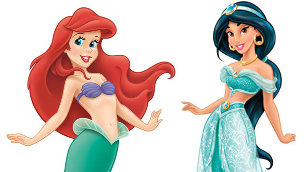 Ariel and Jasmine
