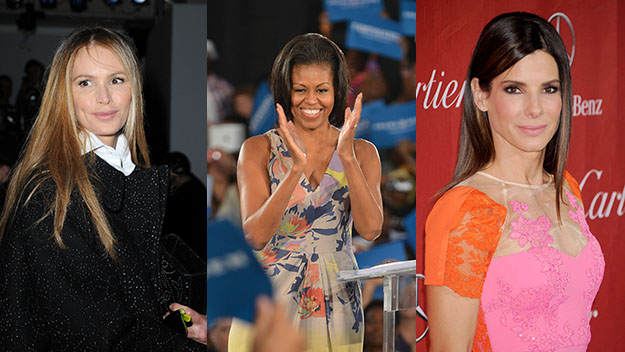 Elle MacPherson, Michelle Obama, Sandra Bullock