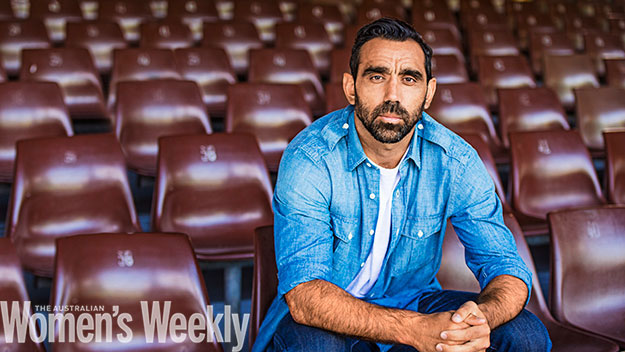 Adam Goodes. Photography by Tim Bauer. Styling by Judith Cook.