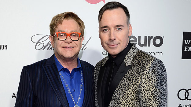 Sir Elton John and David Furnish.