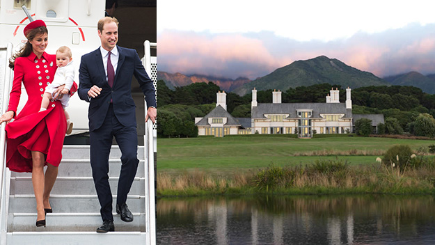 Prince William and Kate Middleton New Zealand house
