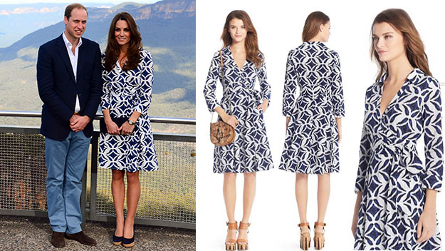 Kate Middleton's Diane Von Furstenberg dress