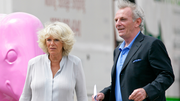 Camilla Parker-Bowles and brother Mark Shand