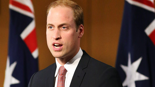 Prince William speaks at Parliament House, Canberra 