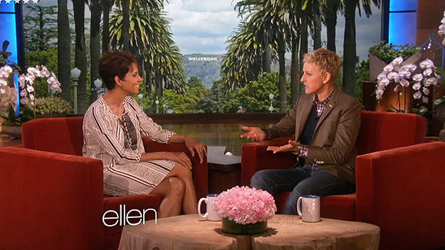 Halle Berry on the Ellen Show