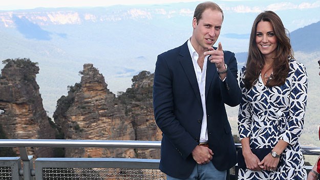 Prince William and Kate Middleton Blue Mountains