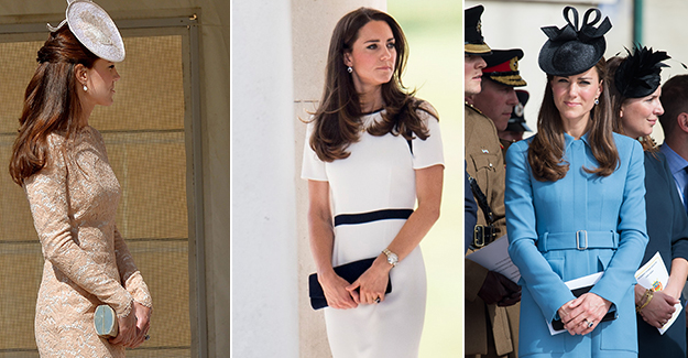 Triple stunner! Kate wows thrice, recycling twice, after appearance at Philip’s garden party