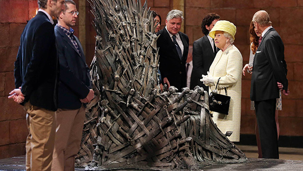 Queen Elizabeth Iron Throne