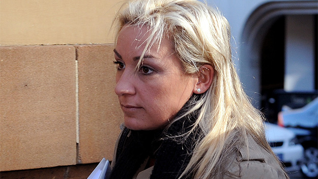 Keli Lane during her trial in 2010 for the murder of her baby 