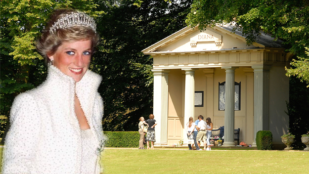 Princess Diana's grave