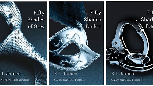 Fifty Shades of Grey covers