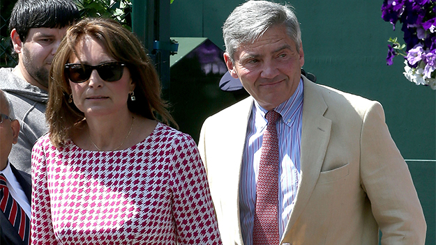 Carole and Michael Middleton.