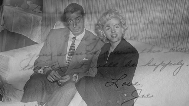 Marilyn Monroe and Joe DiMaggio 1954.