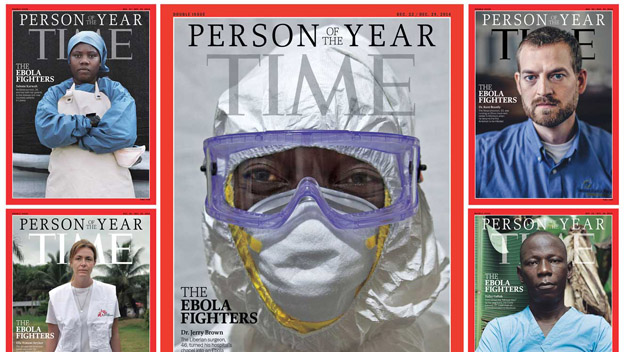 The famous cover of Time Magazine 