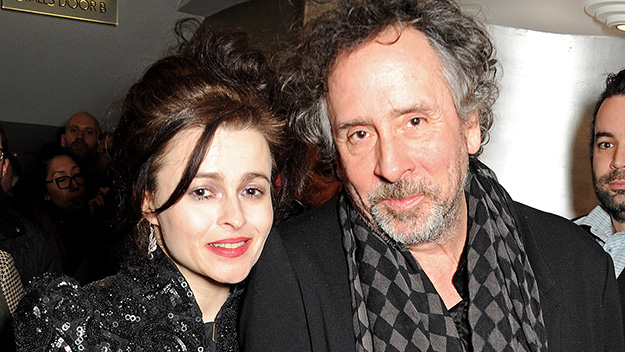 Helena Bonham Carter and Tim Burton 