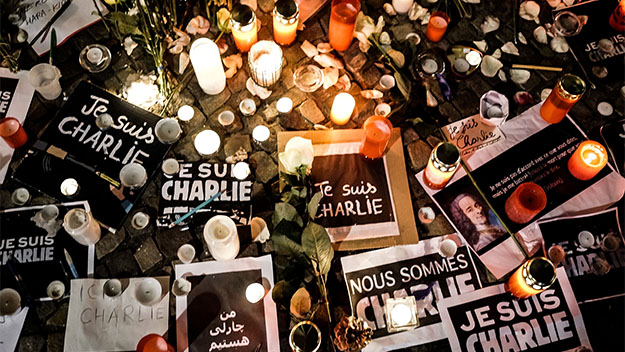 There is much support for the victims of the horrific Charlie Hebdo attack. 