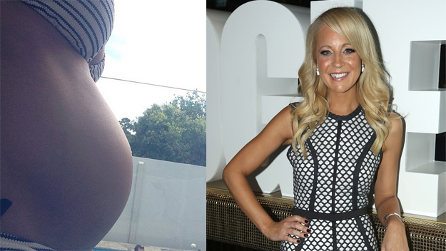 Carrie Bickmore pregnant
