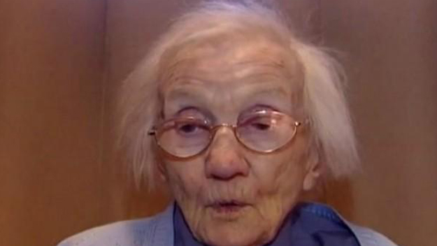 Jessie Gallan 109 years old. Image via Twitter.com/@trendolizer