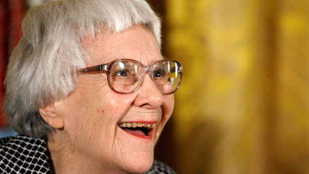 Harper Lee pictured in 2007