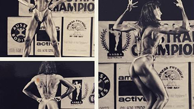 Michelle Bridges body building Image via Instagram/@mishbridges