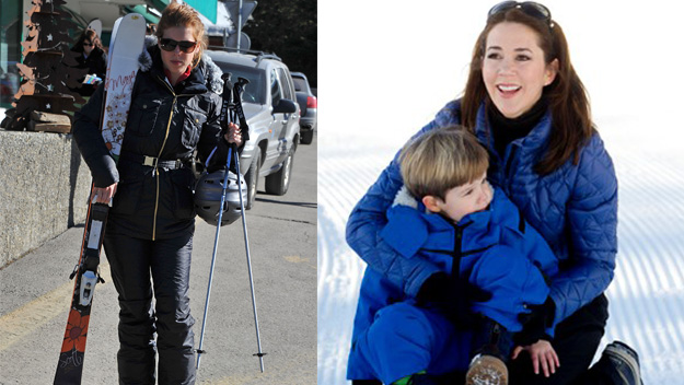 Royals on ski holidays