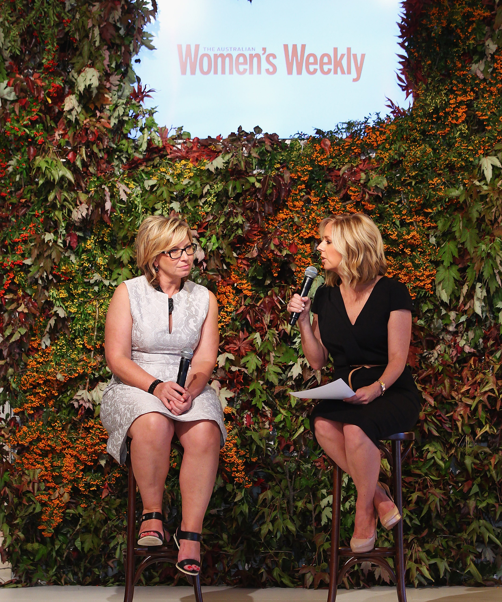 The Weekly Editor in Cheif Helen McCabe and Australian of the year Rosie Batty
