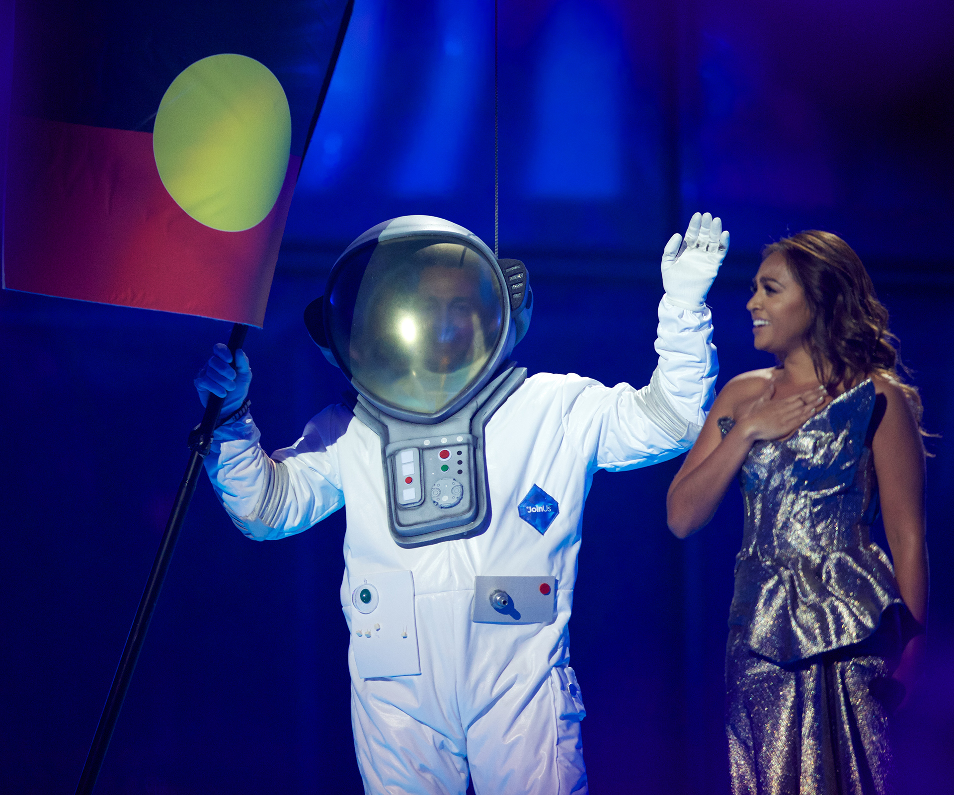 Jessica Mauboy performed an ode to Australia at the interval of last year's Eurovision