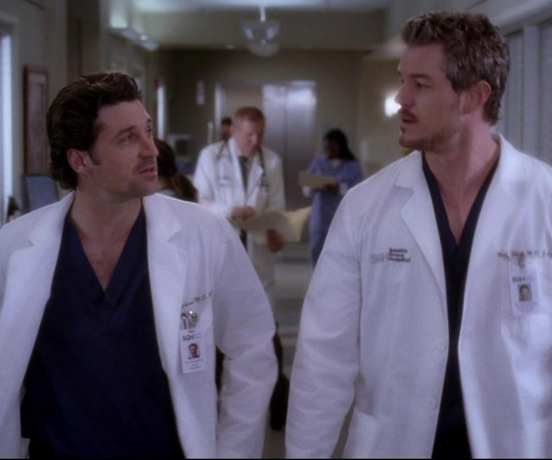 McSteamy and McDreamy Grey's Anatomy