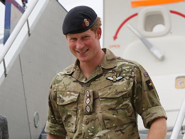 Prince Harry lands in Australia