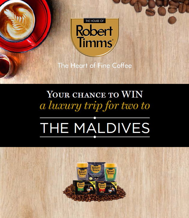 Win a luxury trip for two to the Maldives