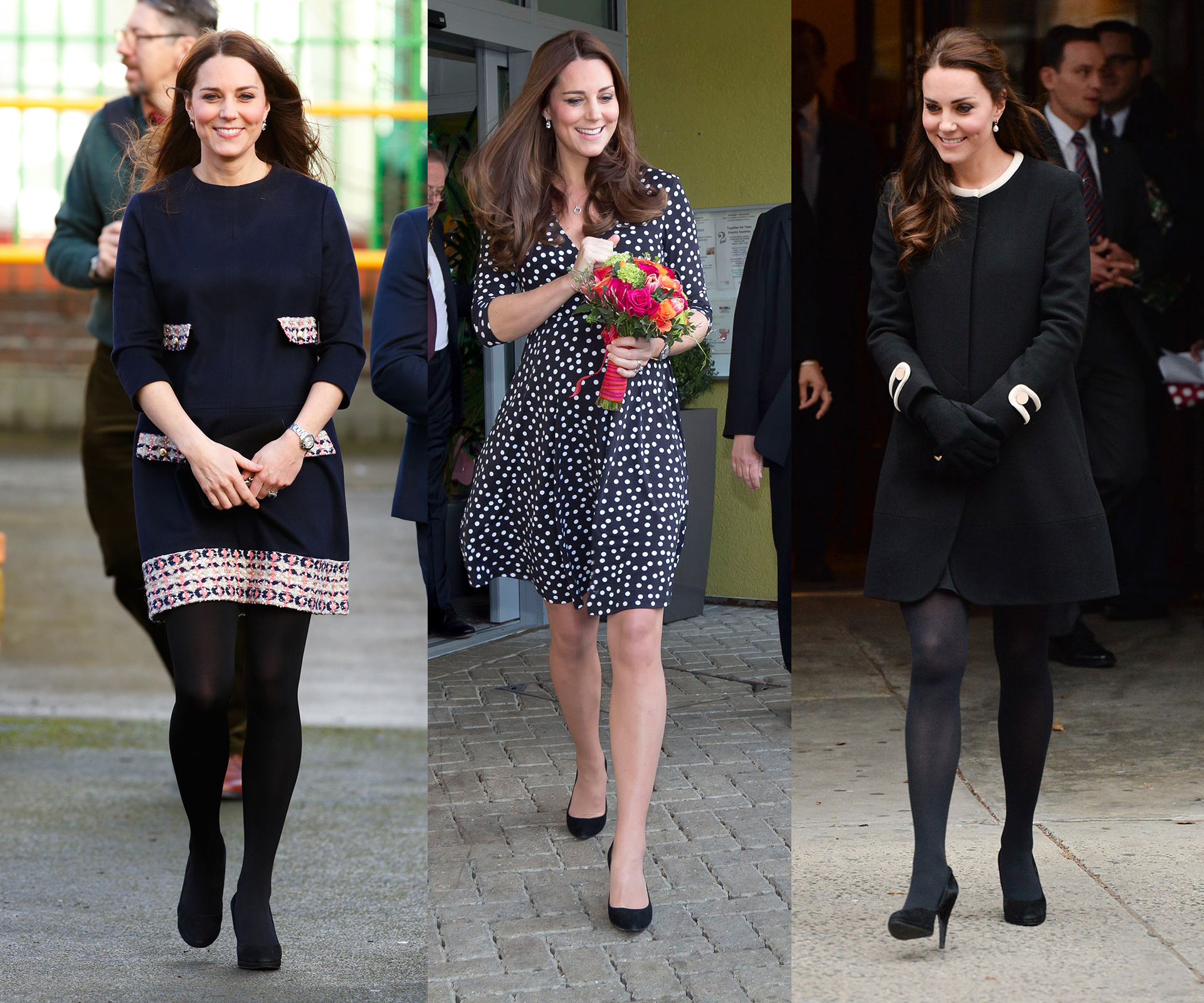 Kate Middleton’s amazing maternity style