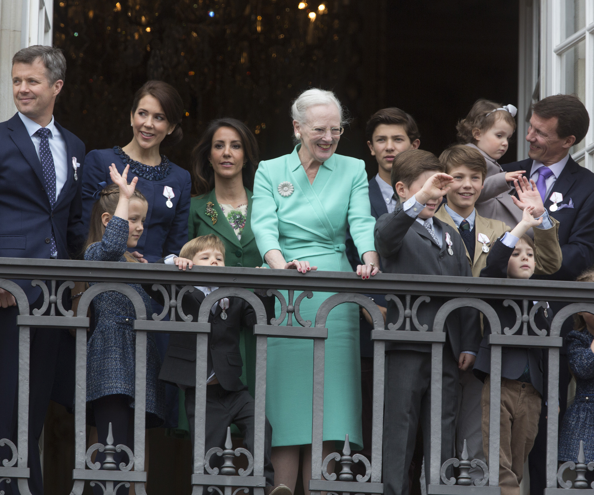 Royals come together to celebrate Queen Margrethe’s birthday. Again.